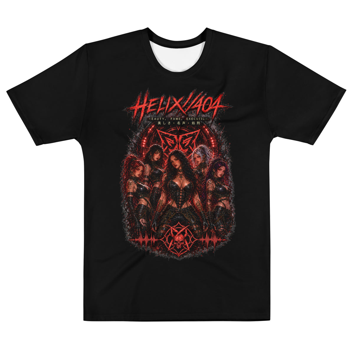 HELIX//404 - Beauty. Fame. Execution. Premium Graphic Tee