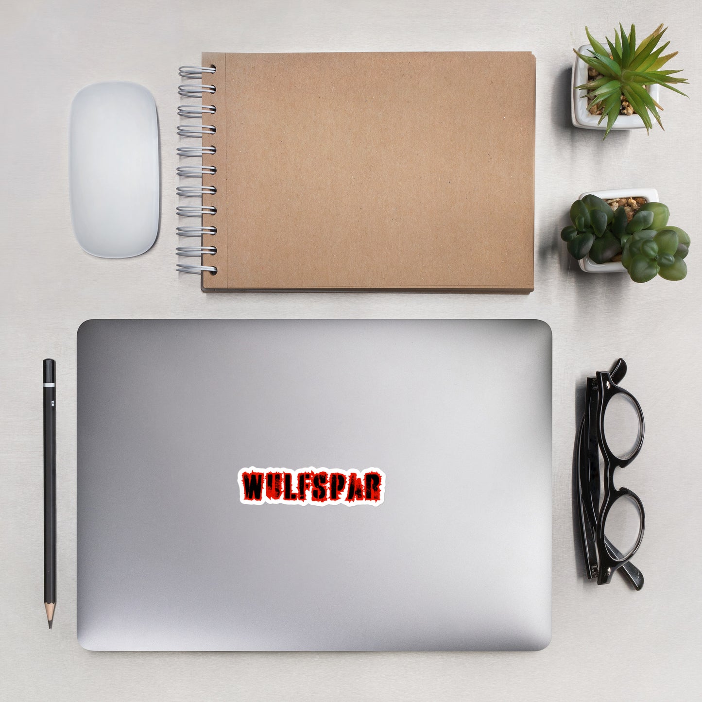 Wulfspar Shred Logo  sticker