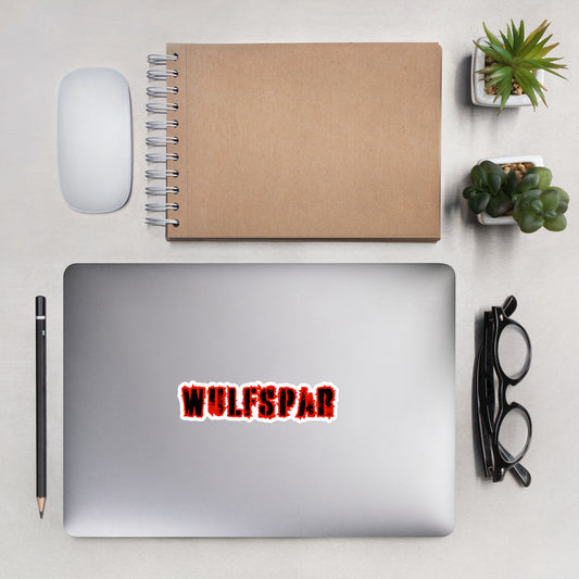 Wulfspar Shred Logo  sticker